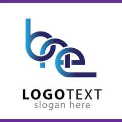 b ne Letter Logo