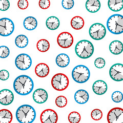 time clock pattern background