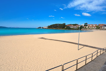 Sanxenxo also Sanjenjo Silgar beach in Pontevedra