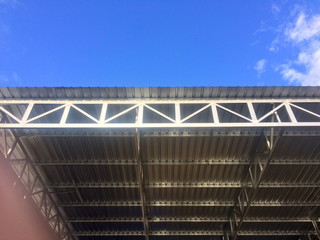 industrial steel roof