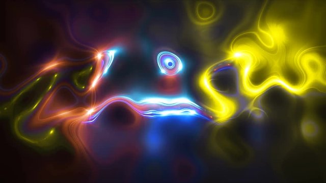 Plasma, thunderstorm abstract space, 3d rendering background, computer generating for modern design