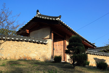 Fototapeta premium Hangae Folk Village 