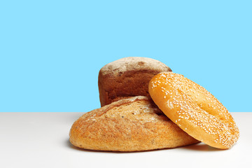 bread on the table