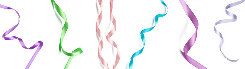 ribbon on a white background