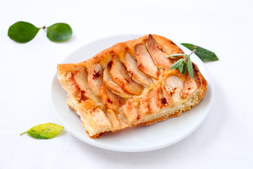 Apfel-Hefekuchen