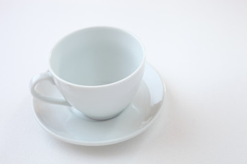 Leere Kaffeetasse
