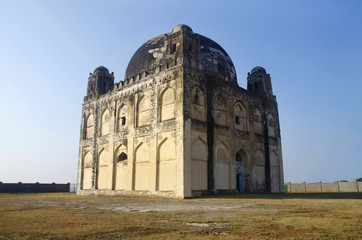 A view of Chor Gumbaz, Gulbarga, Karnataka state of India © RealityImages