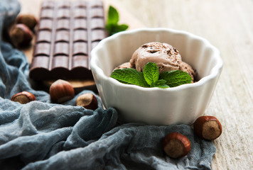 Chocolate ice cream