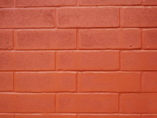 Red brick wall texture background