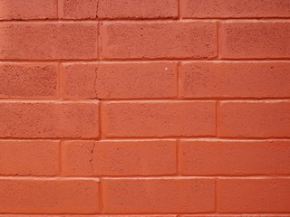 Red brick wall texture background