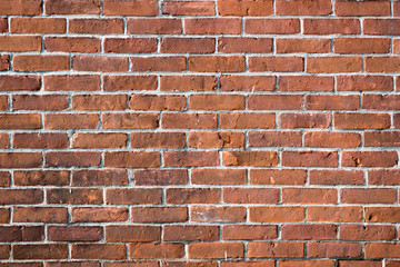red brick wall background