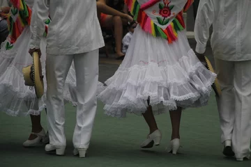 Meubelstickers Baile mexicano © Laiotz