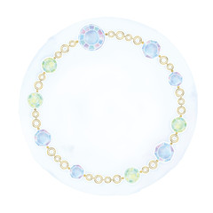 宝石のイラスト