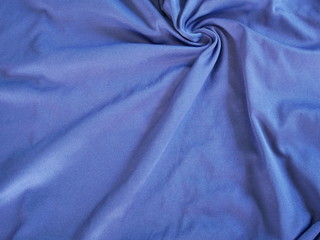 blue silk fabric background