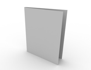 3d blank card
