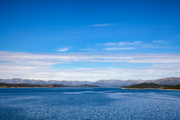 Lake Mosvatn regulating reservior  UNESCO Heritage Site  Telemark Norway