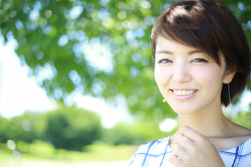 Fototapeta premium 女性ポートレート