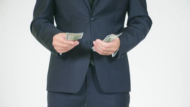 the concept of mediation and speculation. a person acquires an amount of money and gives less to the workers. The rest is taken away. 4k, slow motion
