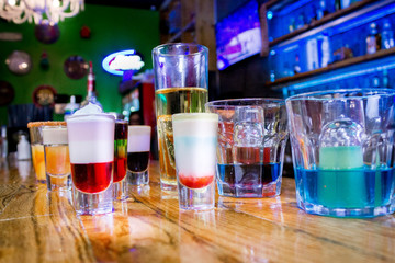 drinks cocktails margarita shots piña colada