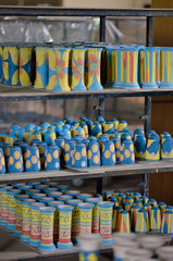 LAMPANG, THAILAND, APRIL, 24 2017 - ceramic maker, lampang province, Thailand