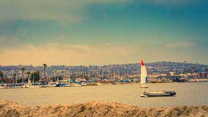 In this West coast city of San Diego, families come to enjoy the beach and the surf, but they also...