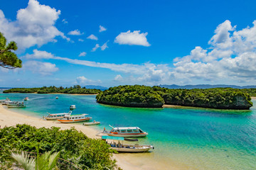 沖縄石垣島　川平湾