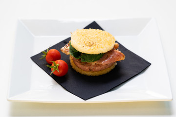 Hamburger di carne italiana 