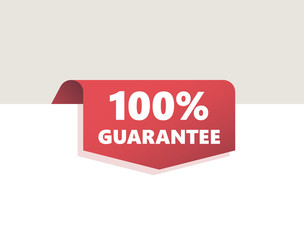 Red top Tag, Ribbon with shadow