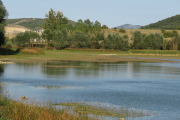 Fototapeta premium Photo of lake view