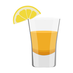 Shot glass vector
