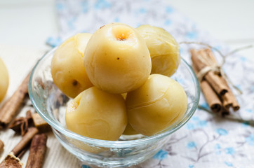 homemade canned apples