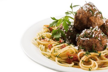 Spaghetti with Meatballs