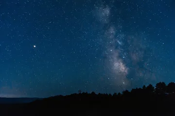 Afwasbaar fotobehang Starry sky of the northern hemisphere with Mars © Elena Abduramanova