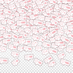 Social media icons. Social media marketing concept