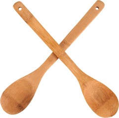 Crossed Wooden Spoons - Isolated