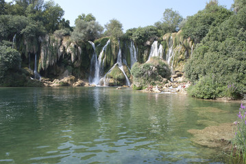 Naklejka premium Waterfall