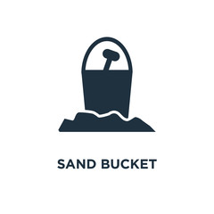 sand bucket icon