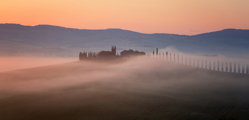 Misty Morning in Tuscany