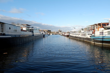 Fototapeta premium amsterdam port