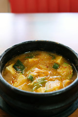 Korea's representative food,Soybean Paste Stew(doenjang jjigae) is a healthy food in Korea.