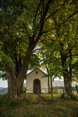 Fototapeta na wymiar Dovalovo chapel in slovakia 