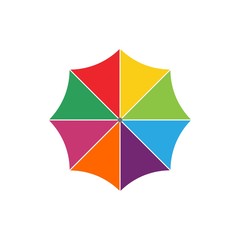 Obraz premium Color Umbrella icon 