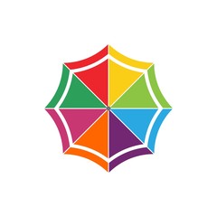 Color Umbrella icon 