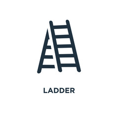 ladder icon - obrazy, fototapety, plakaty