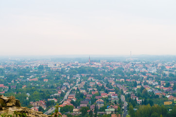 Aerial View of the City