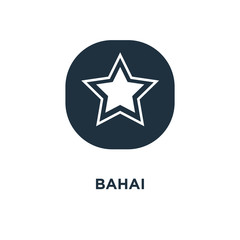 Obraz premium bahai icon