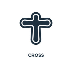 Obraz premium cross icon