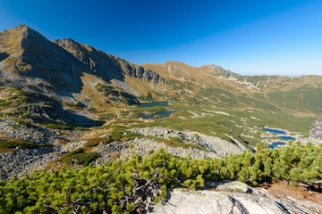 Beautiful Mountain Landscape in the High Tatra (Zielona Dolina Gasienicowa)