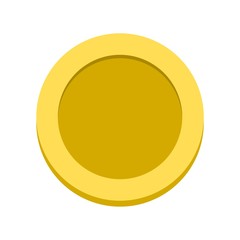 Gold Coin Vector Icon