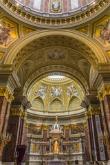 Fototapeta na wymiar St. Stephen's Basilica - Budapest - Hungary